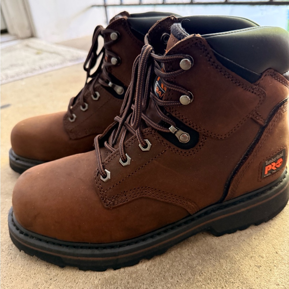 Timberland PRO Brown Leather Boots